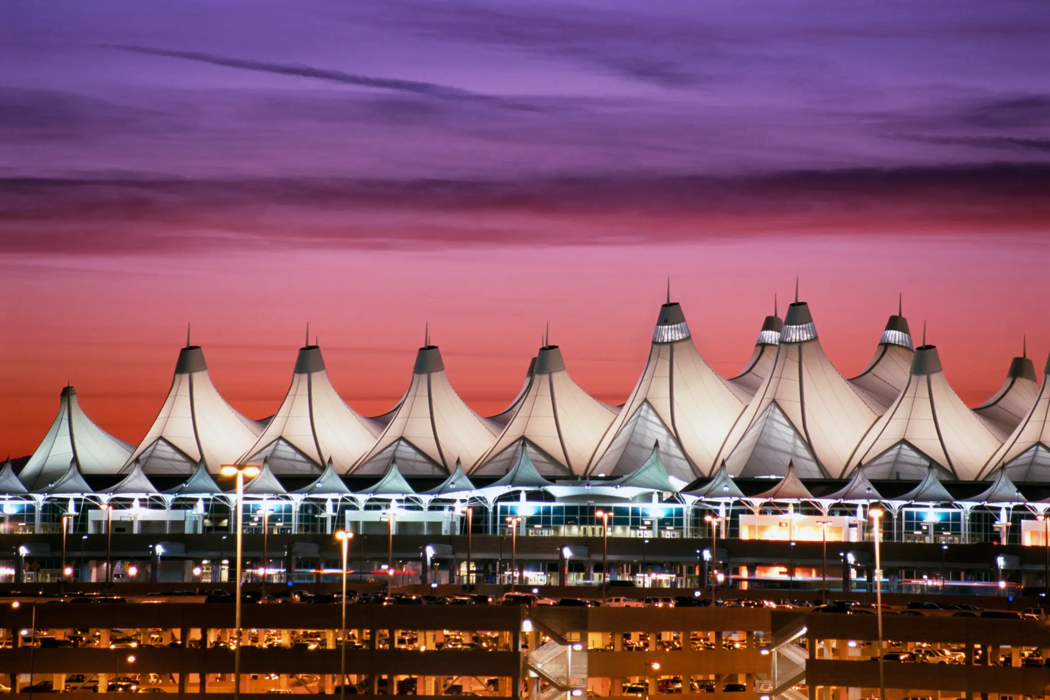 Denver airport is the third busiest by passengers in the state (Getty Stock Image)