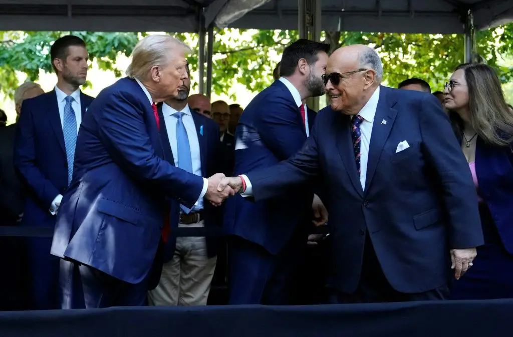 Rudy Giuliani has been a long-time supporter of Trump. (ADAM GRAY/AFP via Getty Images) 