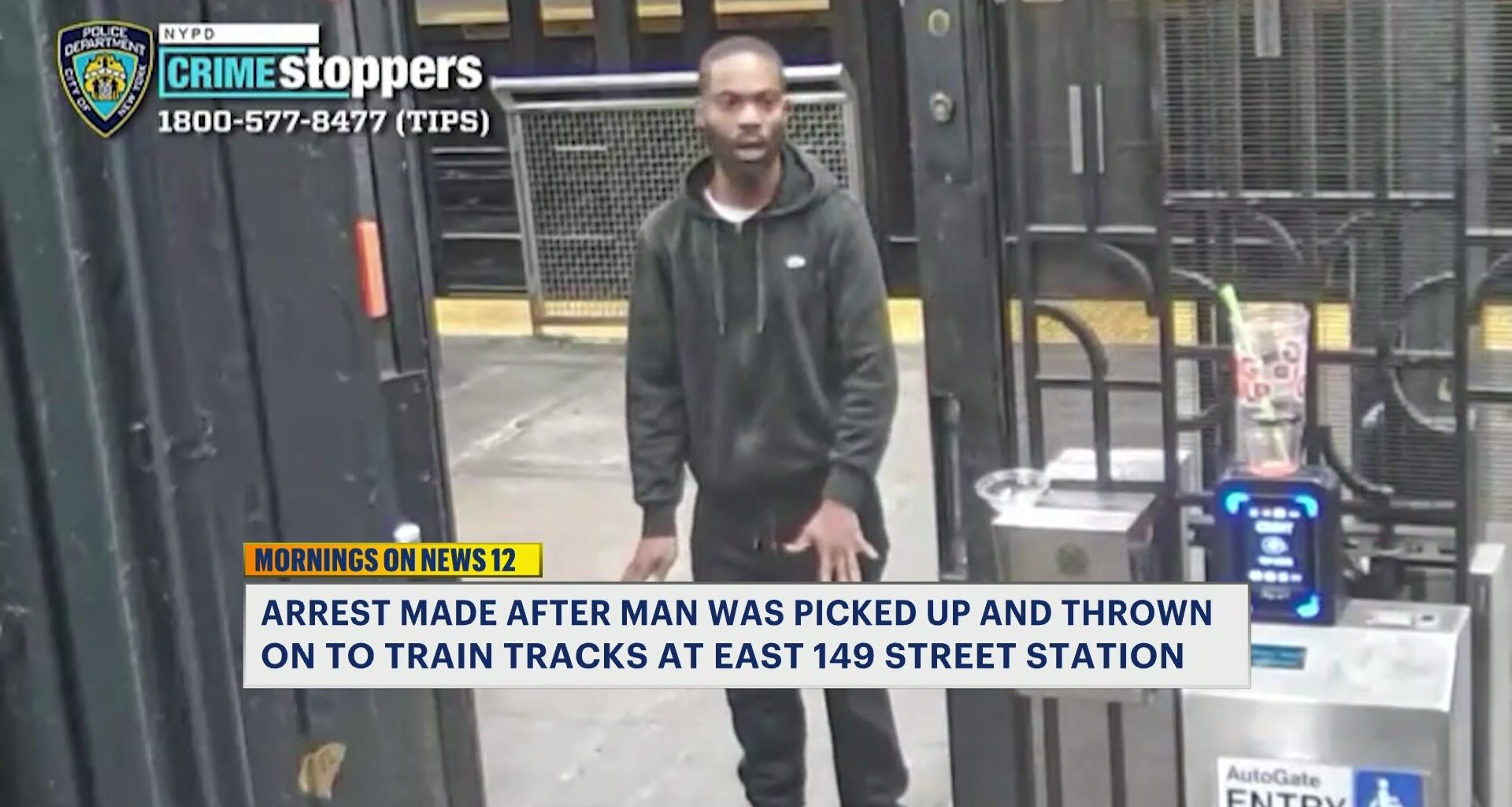 News 12 | Bronx | Arrest Made For Brutal Train Platform Attack In The South Bronx