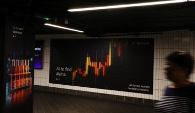 Tech ads on the New York subway are up 50% this year