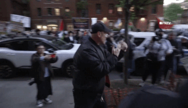 Brooklyn expo clash erupts as anti-Israel agitator deploys pepper spray