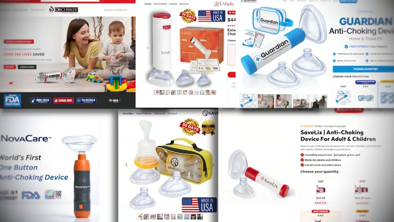 Anti-choking devices