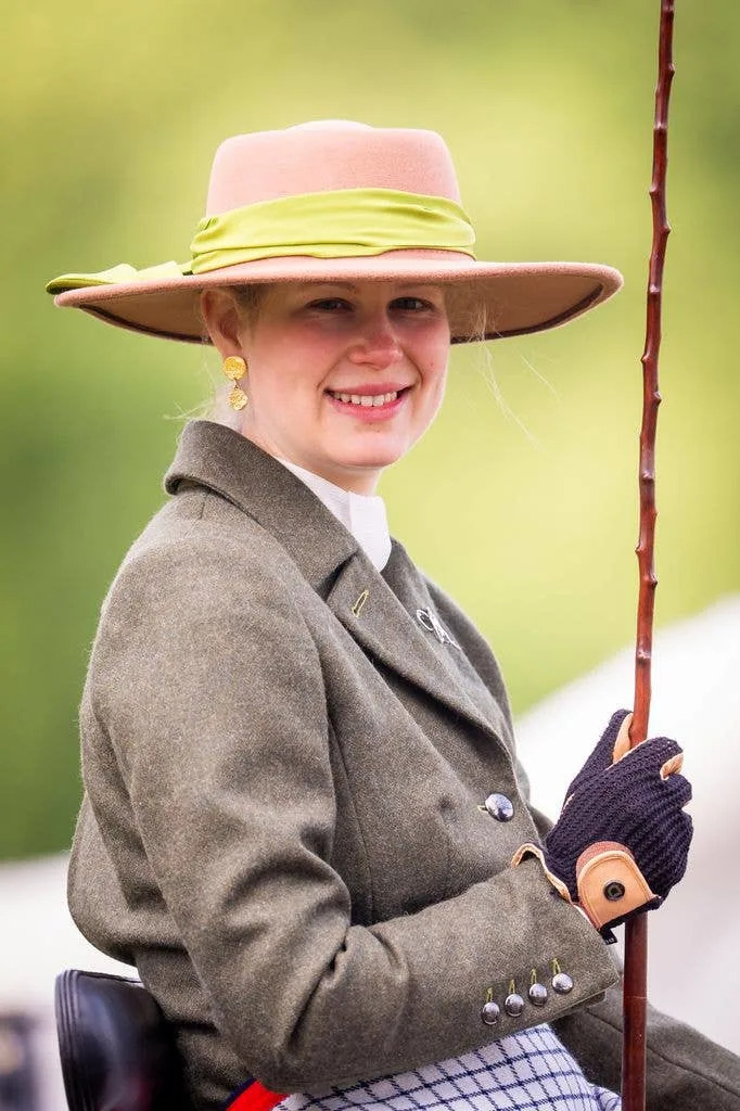 Lady Louise Windsor drives a carriage