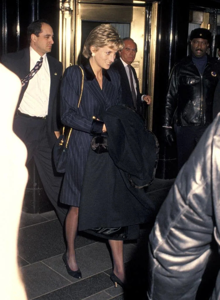 Diana, pictured in January 1995, would stay at The Carlyle. Discussing Prince William and Princess Kate's 2014 stay at the iconic hotel, located on the Upper East Side, Jennifer Cooke, the hotel's former director of communications, said in the documentary Always at The Carlyle that she thinks they "definitely stayed here at The Carlyle because Princess Diana used to stay here, and she was very fond of this hotel, and I know they had heard about it. I heard him [William] say that in the lobby that he heard so much about this hotel through the years and they were really happy to be here."