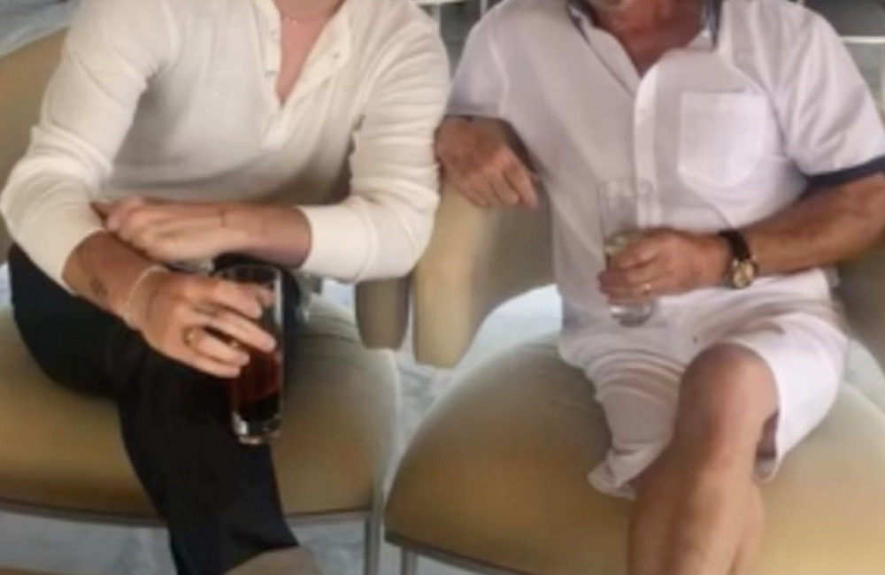 Brooklyn Beckham publicly celebrates 80th birthday of grandfather Anthony Adams