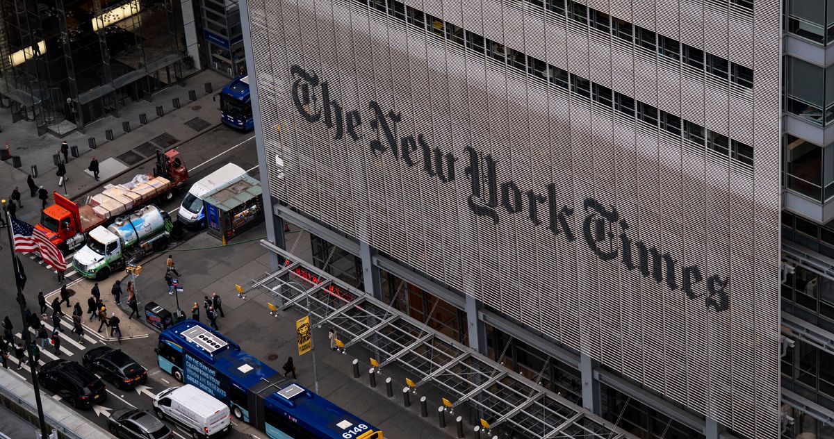 The White Man Suing the New York ‘Times’ for Discrimination
