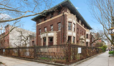 brick mansion exterior
