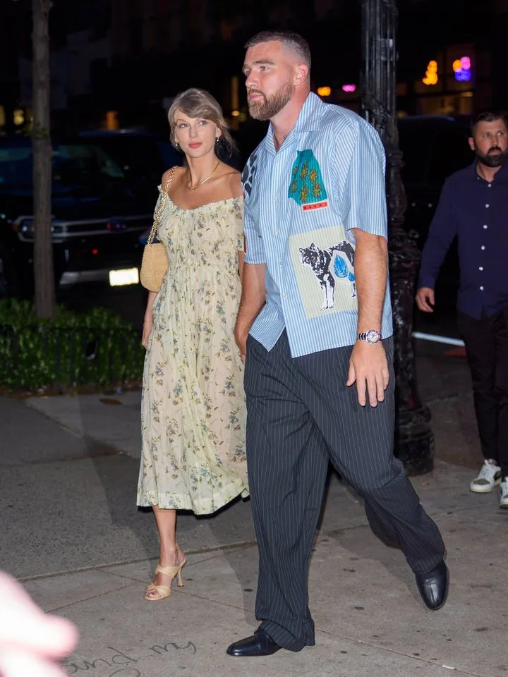 Taylor Swift and Travis Kelce on May 15, 2026.Credit: Getty