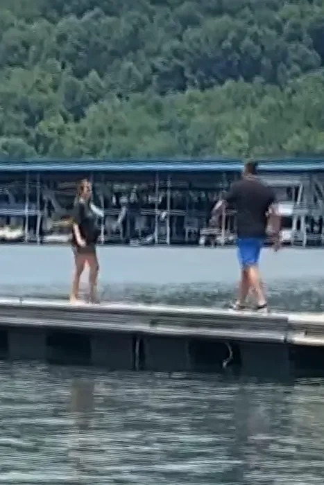 TMZ also reported that the duo rented a private boat together in Tennessee in June 2021. TMZ / BACKGRID