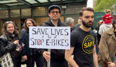 Upper West Side residents rally to put bike lanes on pause