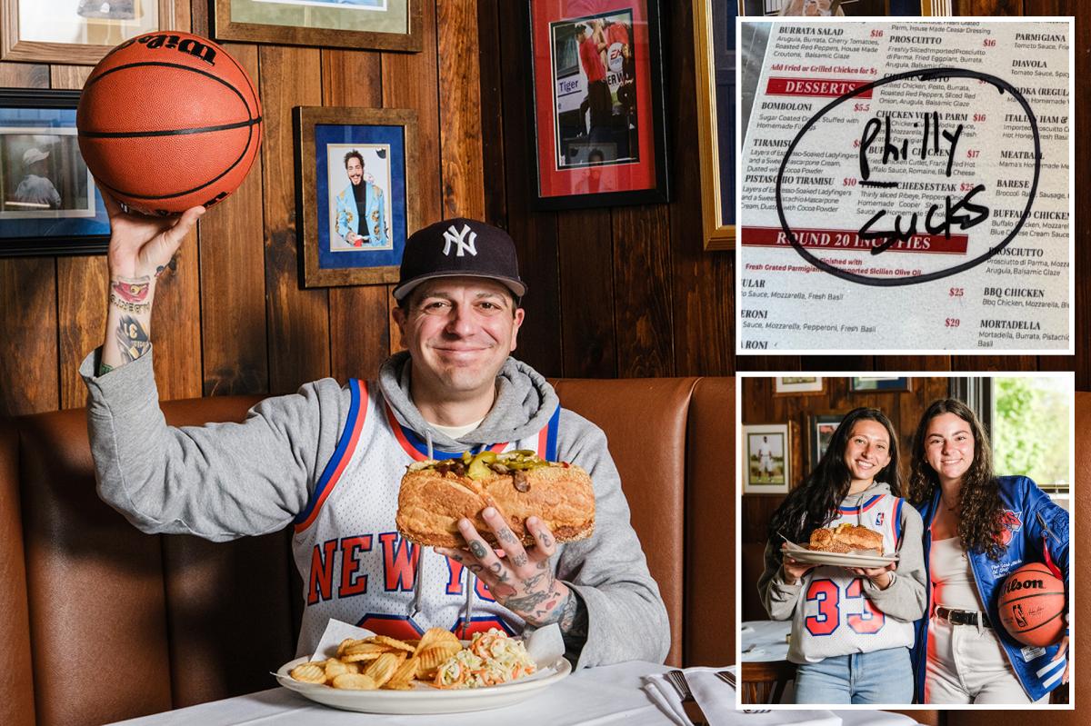 NY eateries, bars ban 'Philly' cheesesteaks amid Knicks-Sixers fight
