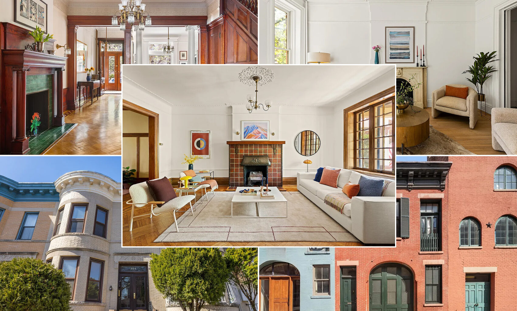 brooklyn listings - collage of brooklyn homes for sale