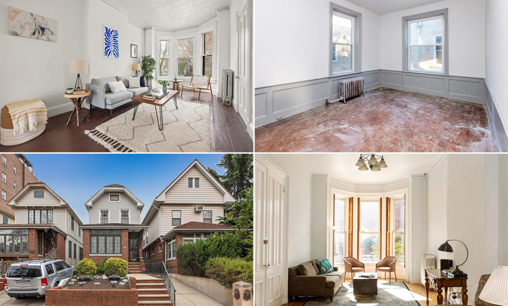 brooklyn listings - collage of brooklyn homes for sale
