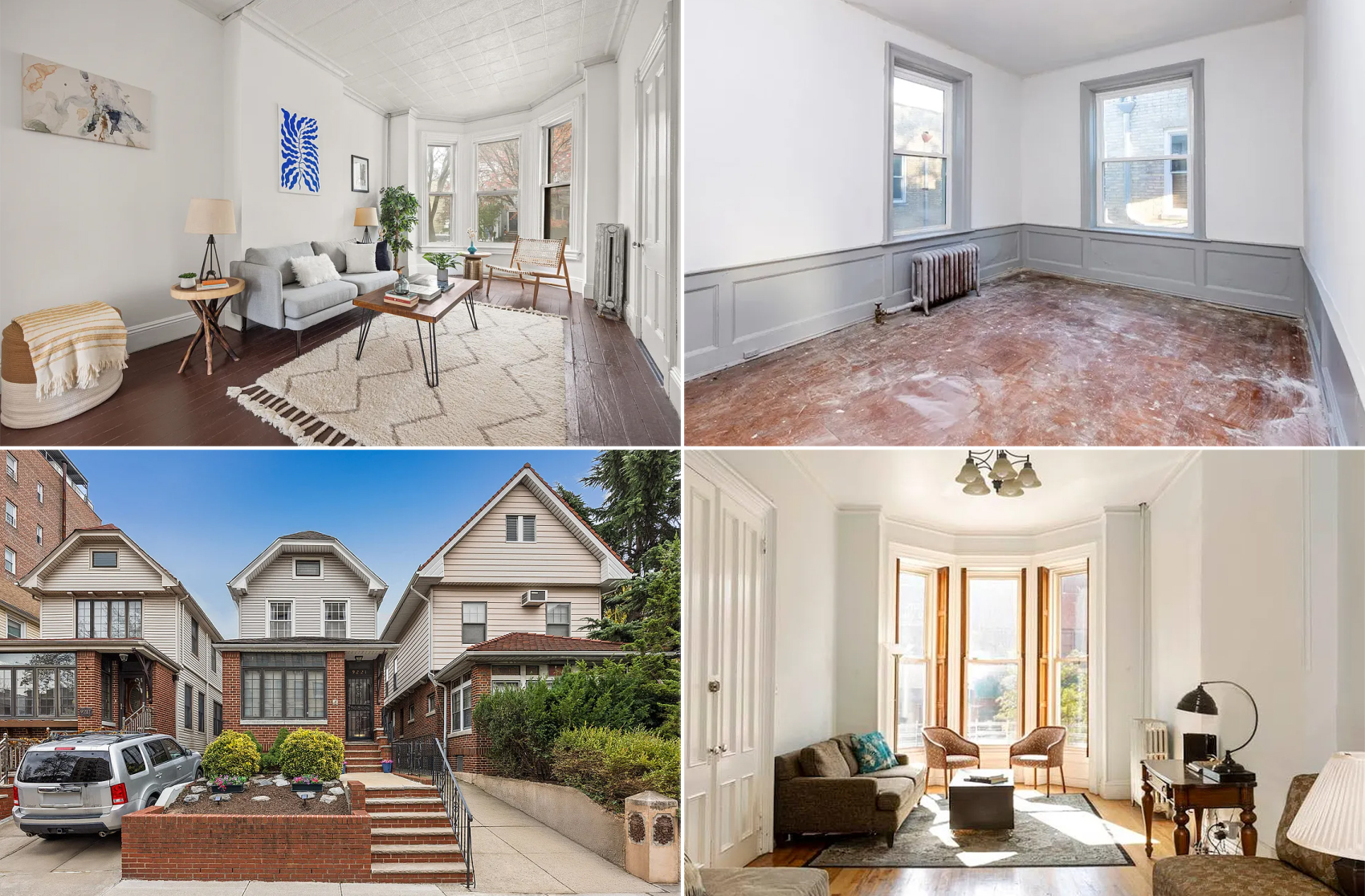 brooklyn listings - collage of brooklyn homes for sale