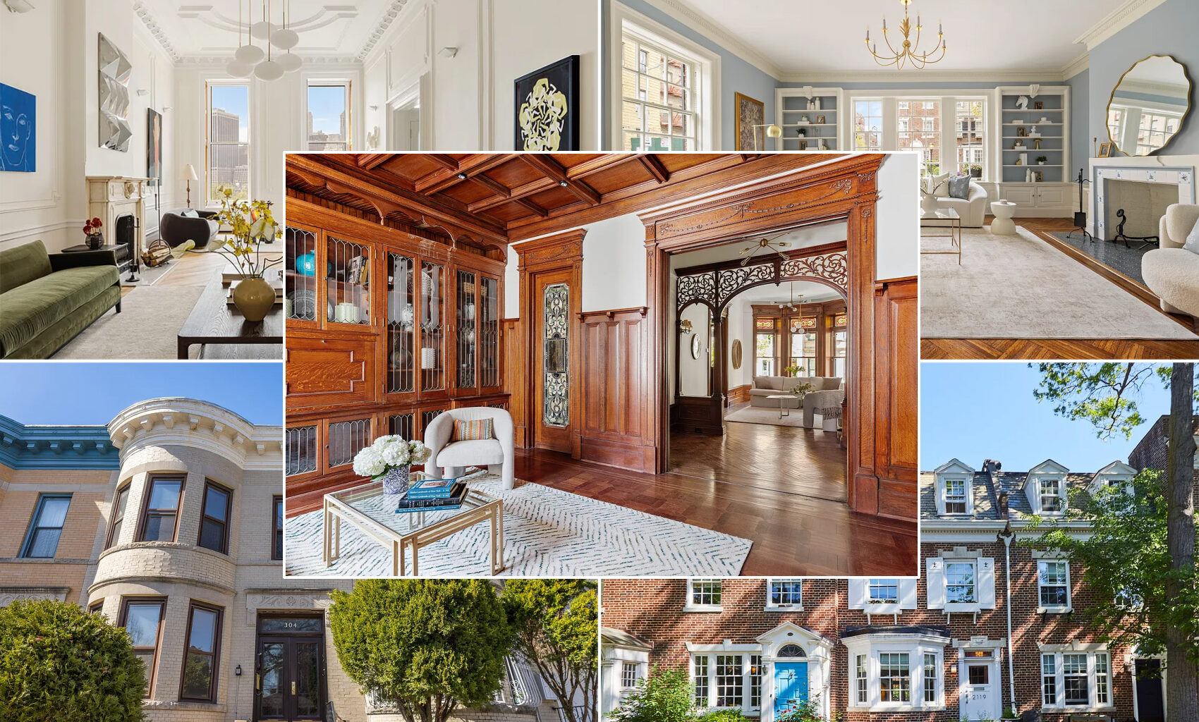 brooklyn listings - collage of brooklyn homes for sale