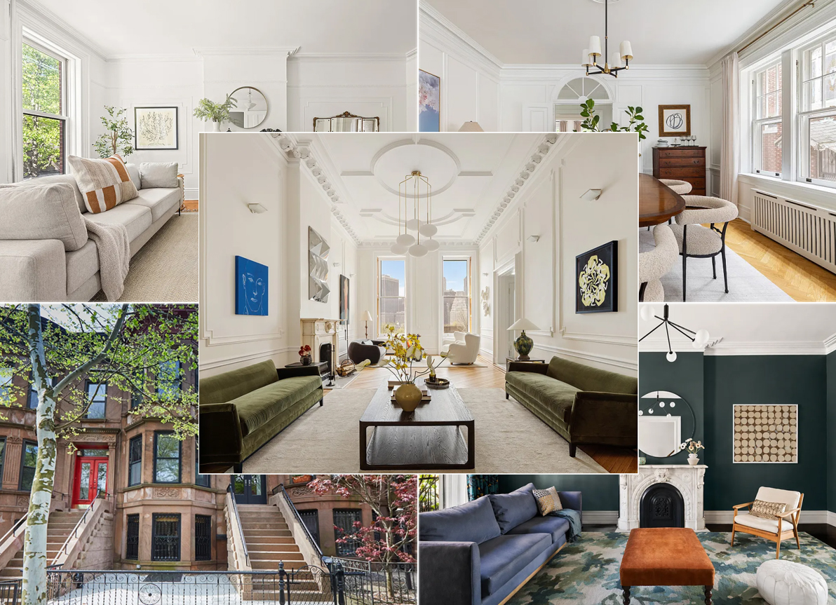 brooklyn listings - collage of brooklyn homes for sale