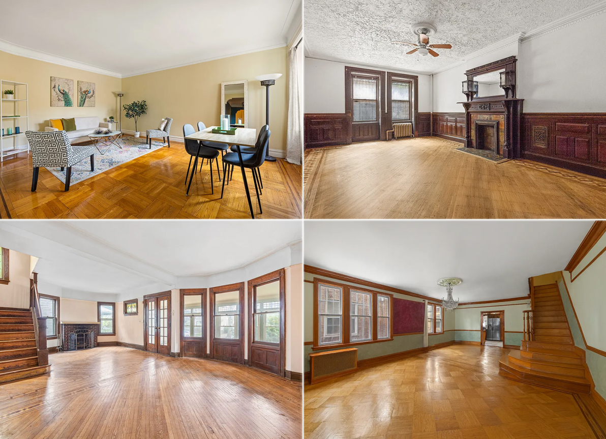 brooklyn homes for sale - collage of brooklyn homes for sale
