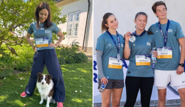 Laid-back Queen Mary looks completely different as she joins her 4 children at fun run – best photos