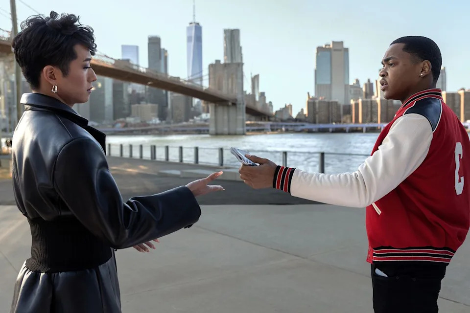 Wesley Han as Pinky on 'Power Book II: Ghost' with Michael Rainey JrCredit: Paul Schiraldi/Starz/Everett