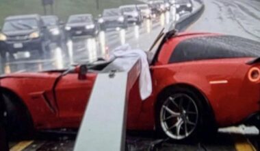 Bronx Driver Survives Horrific Corvette Crash on the Taconic After Losing Control in the Rain