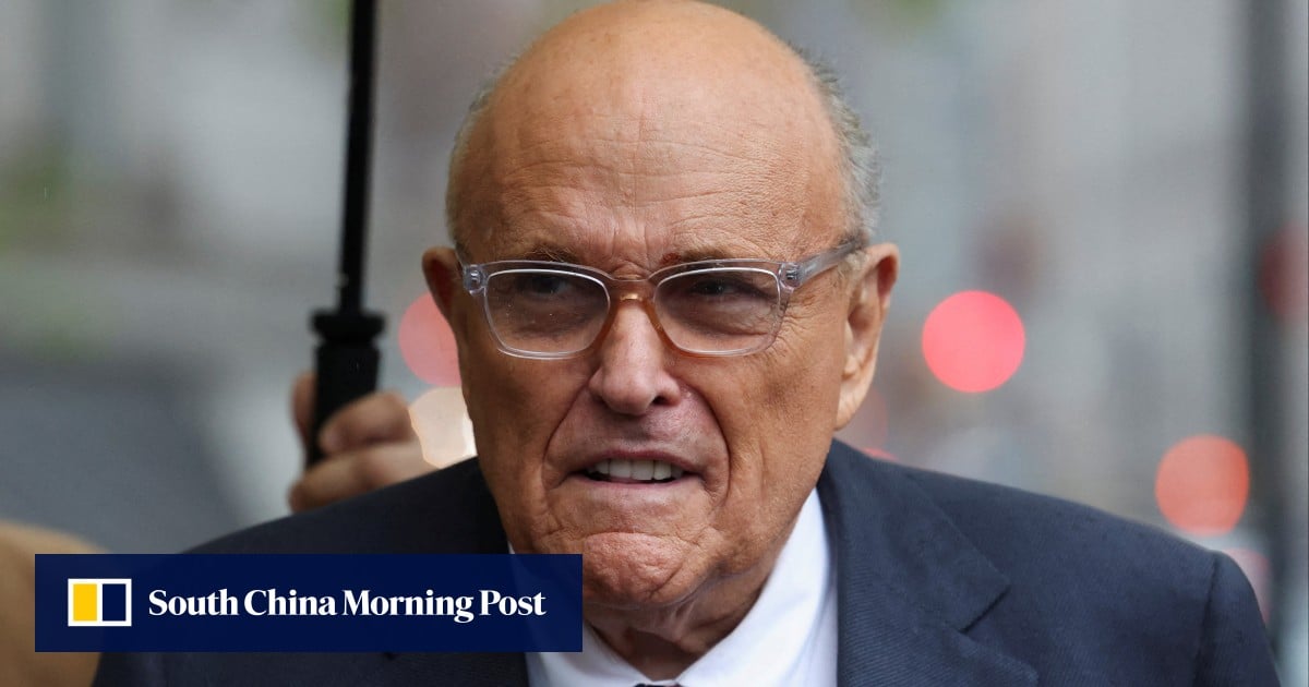 Former New York mayor Rudy Giuliani hospitalised in critical condition, spokesman says