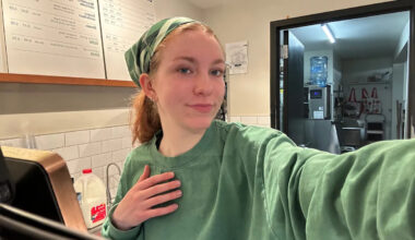 I couldn't land a job in New York City after college, so I'm a barista. I often debate whether I should give up and move home.