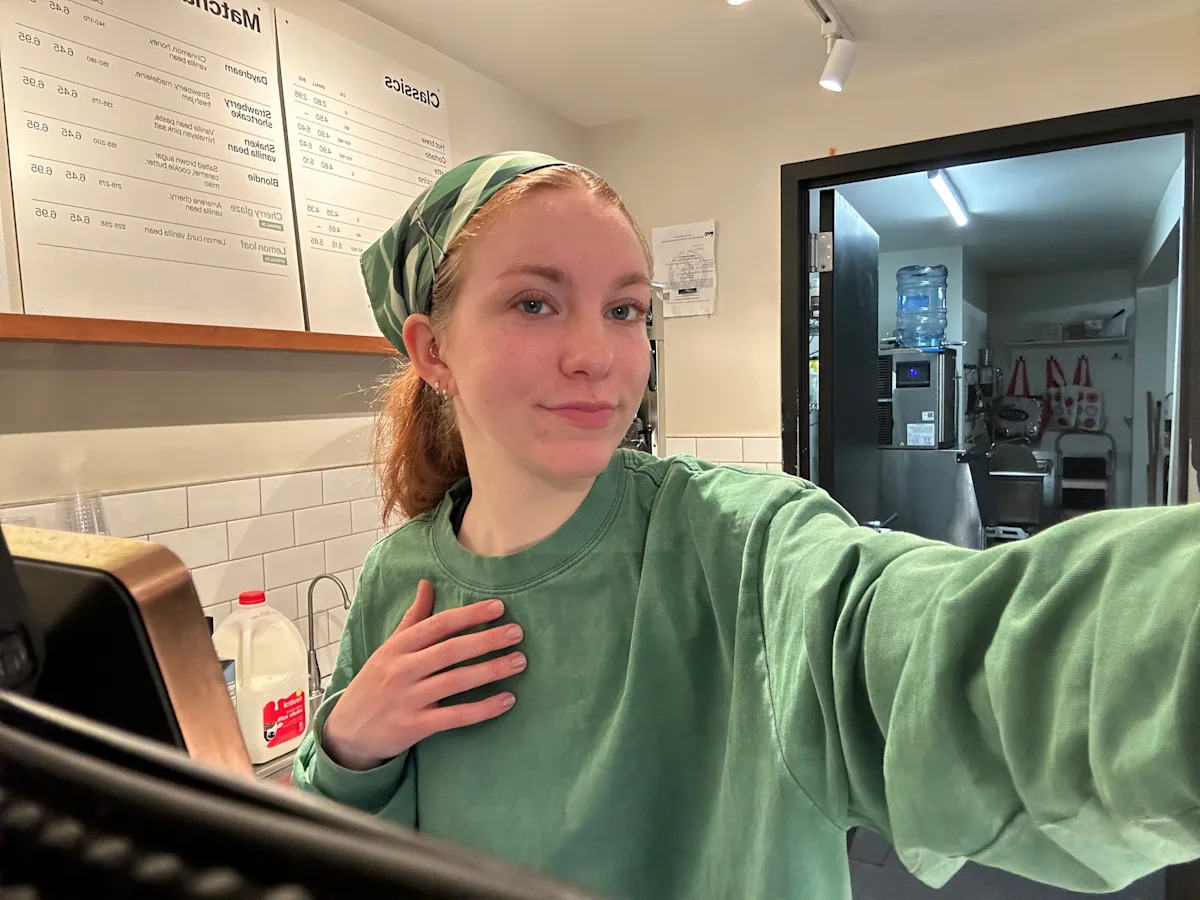 I couldn't land a job in New York City after college, so I'm a barista. I often debate whether I should give up and move home.