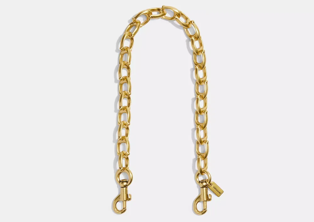 Coach Signature Link Chain Strap