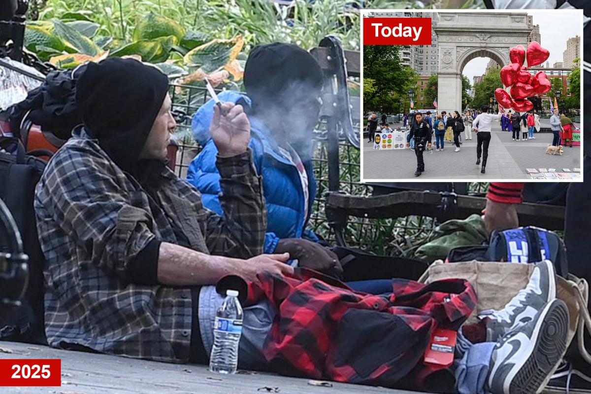 Washington Square Park was NYC's least safe park in 2025