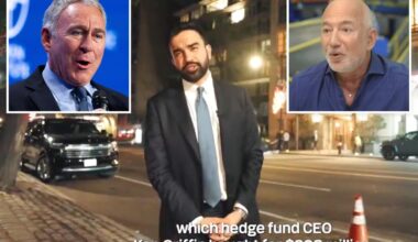 Jeff Bezos blasts Mamdani for casting billionaire Ken Griffin as a 'villain' in viral video filmed outside NYC penthouse