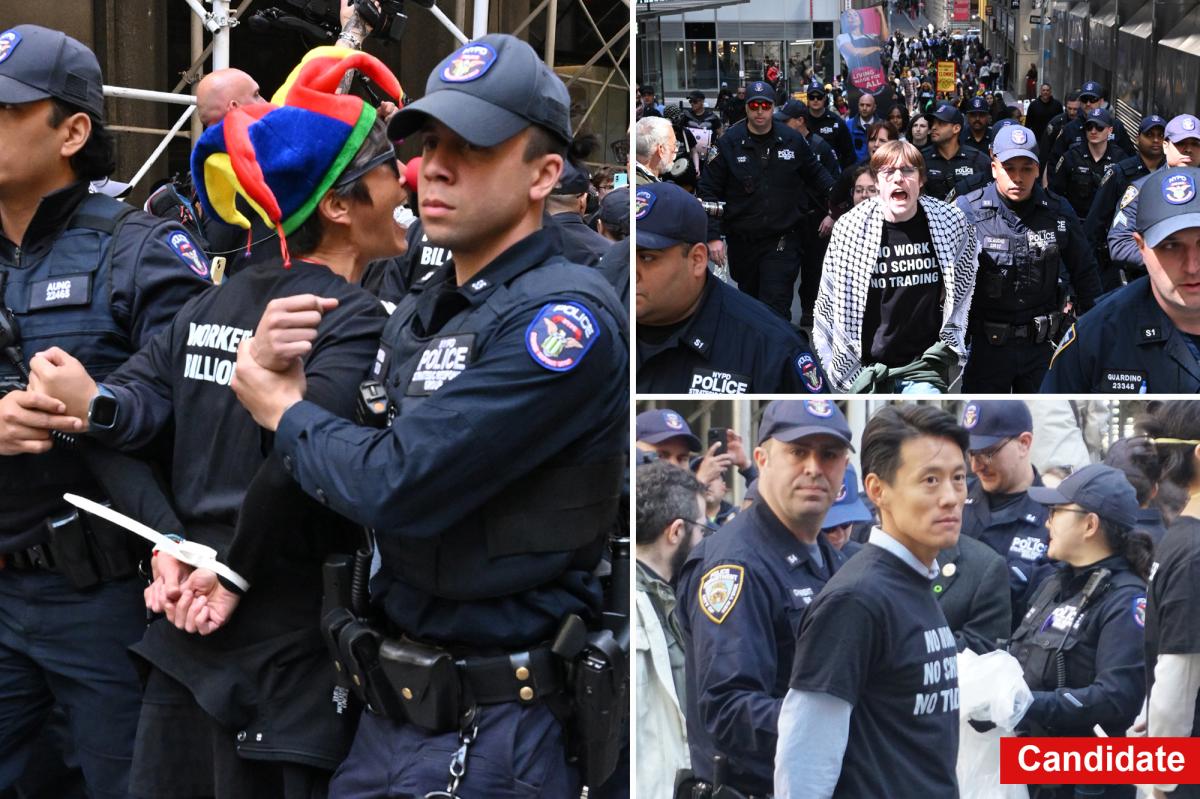 Dem insurgent candidate arrested at Wall Street May Day protests