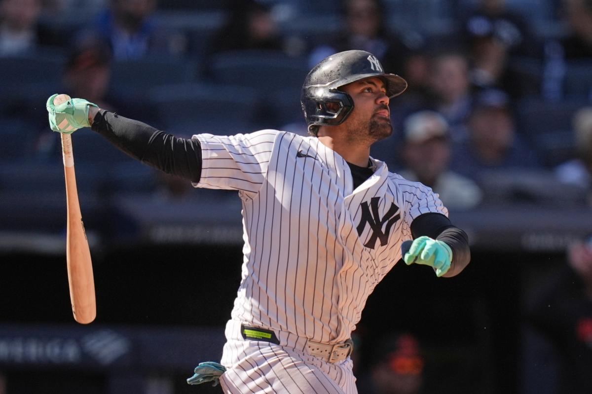 Jasson Dominguez gives Yankees rare glimpse of power from both sides of plate