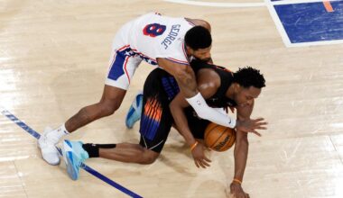 Knicks’ playoff joyride is suddenly on hold with OG Anunoby injury scare