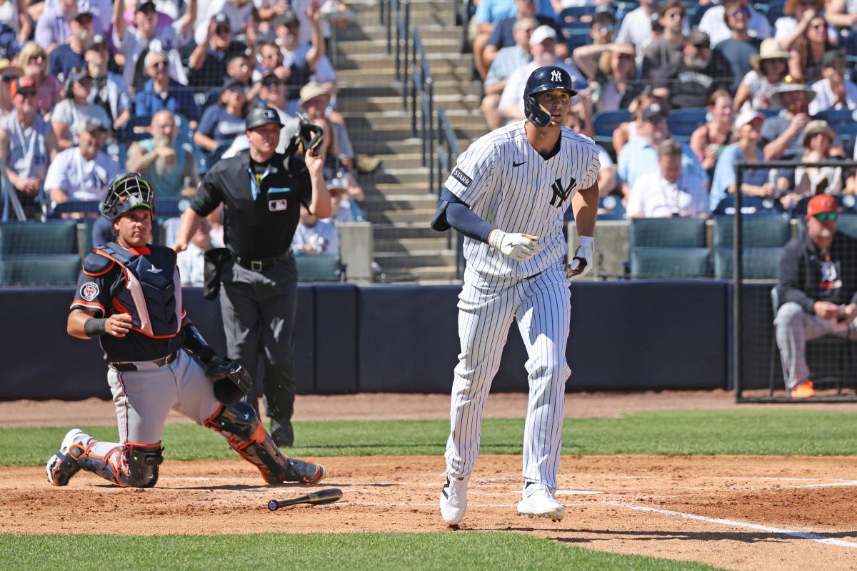Spencer Jones gets long-awaited Yankees call-up after Jasson Dominguez injury