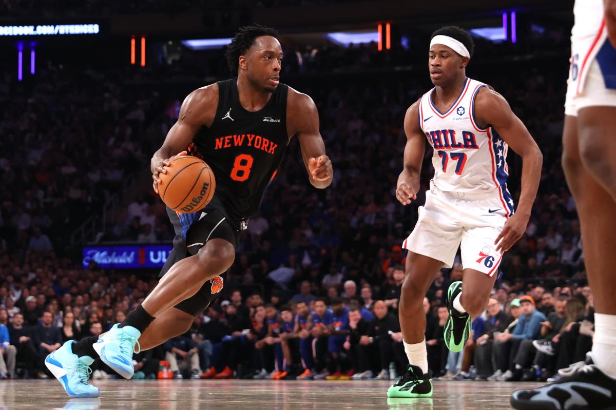 Knicks' OG Anunoby listed as probable for Game 1