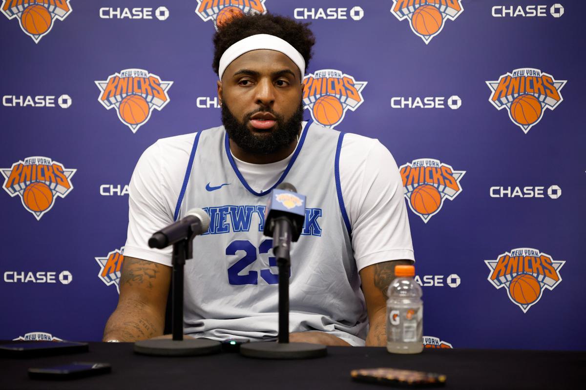 Knicks' Mitchell Robinson trying to improve mental health