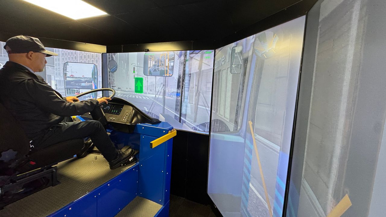 Inside the MTA’s bus simulator training program
