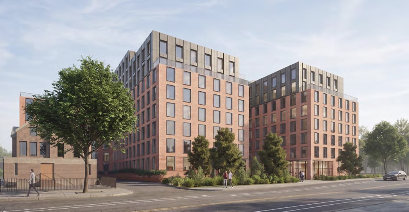 rendering of multi story housing