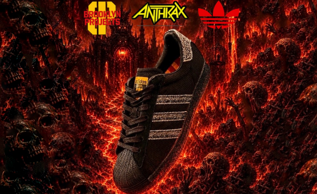 Brooklyn Projects and Heavy Metal Legends Anthrax are Dropping an adidas Superstar ADV