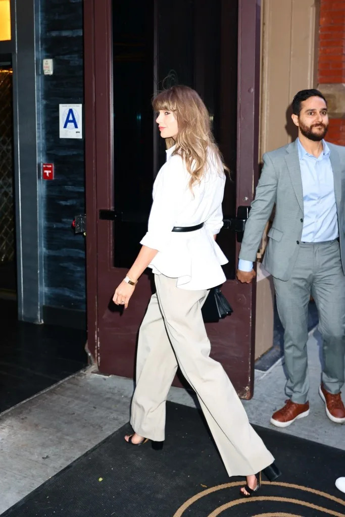 The singer was snapped going into private members-only club Zero Bond. BlayzenPhotos / BACKGRID