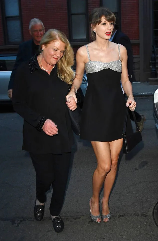 Andrea Swift and Taylor Swift in New York City on May 11, 2026Credit: BACKGRID