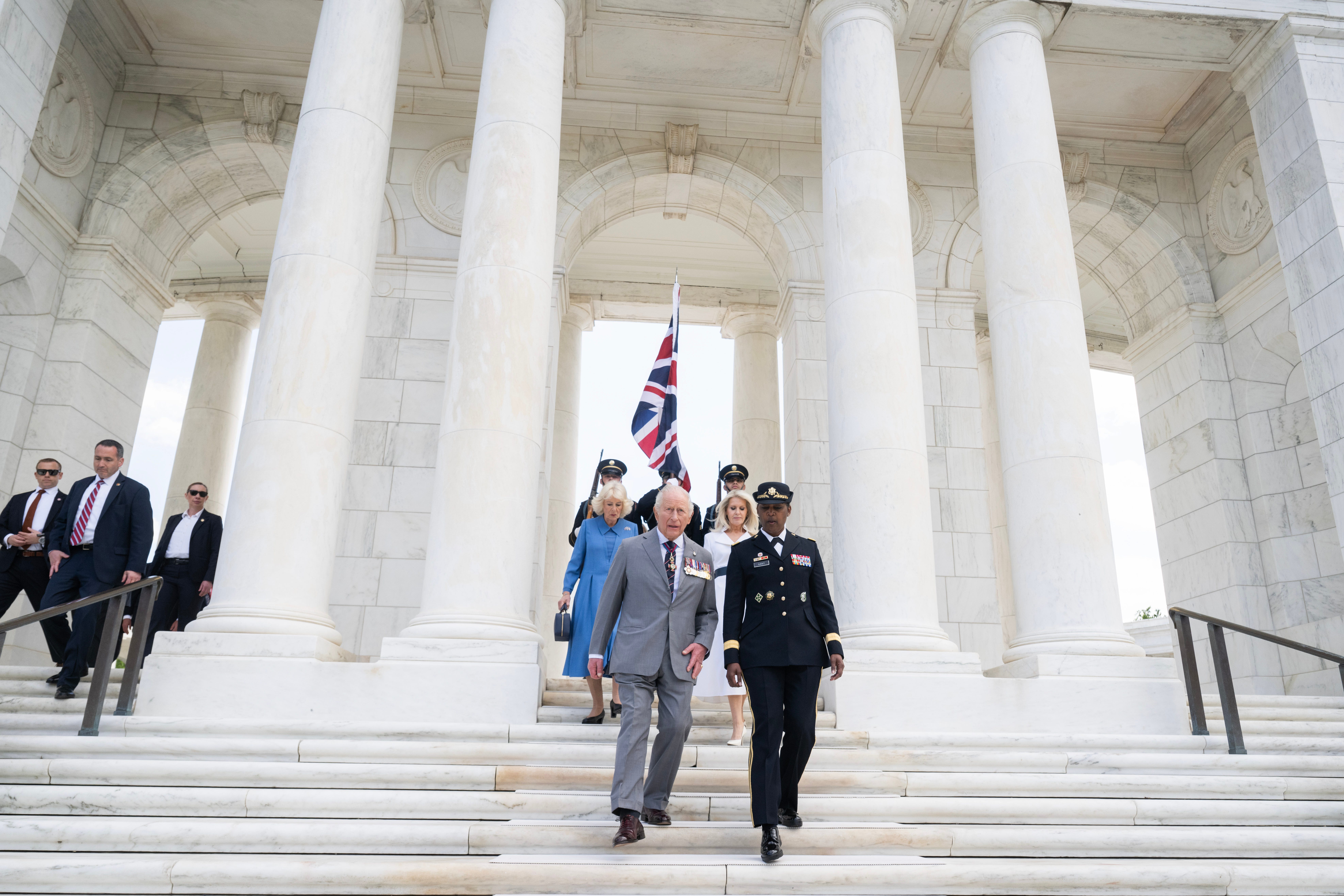 King Charles III And Queen Camilla Wrap Up State Visit In Washington DC Area