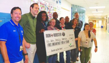 Brooklyn Park teacher Emily Davis wins breakfast for a year