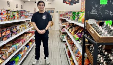 Jay Cao, owner of Mitsuki Japanese Market in Brooklyn, says customers love discovering new products.