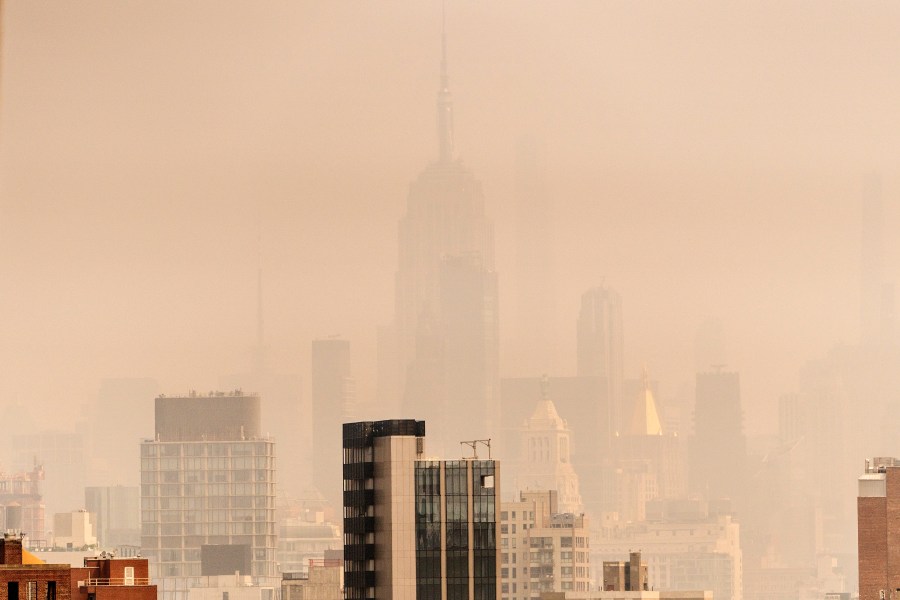 Air Quality Health Advisory issued for NYC