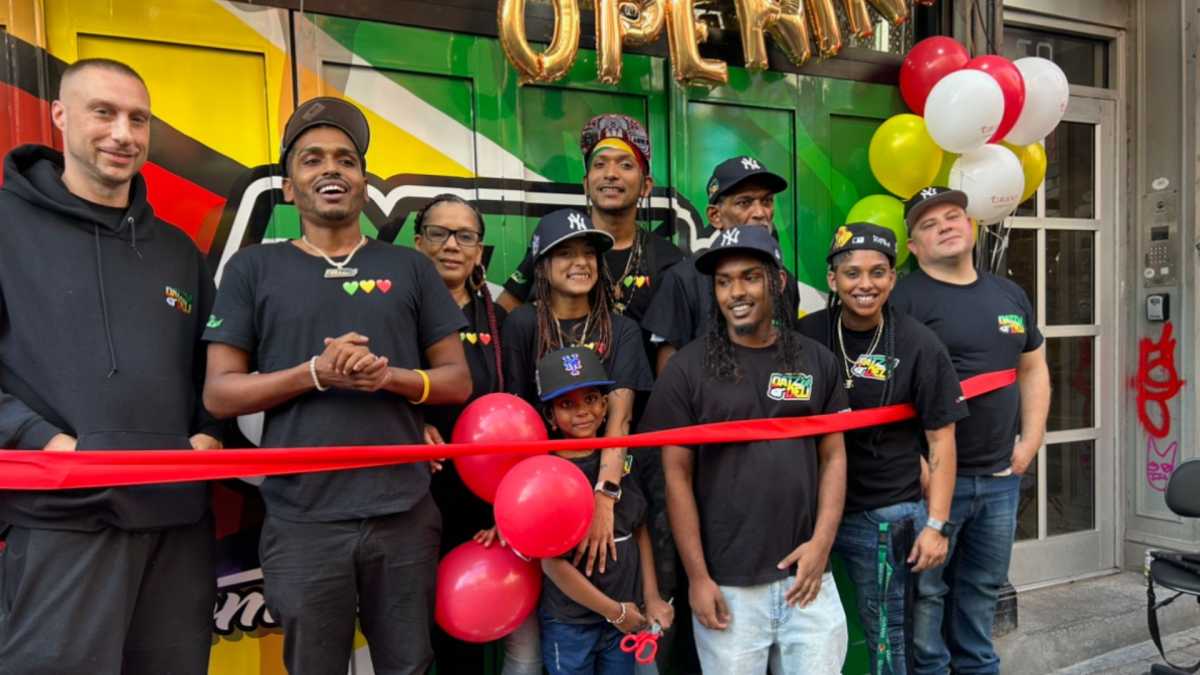 The grand opening of Datz Deli.