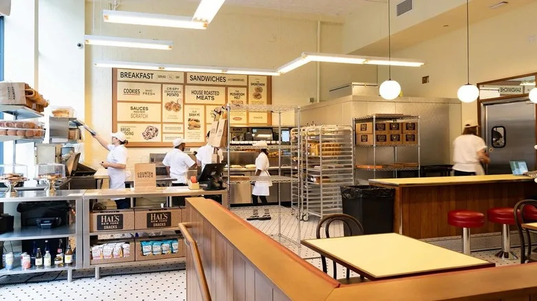 Counter Service's interior