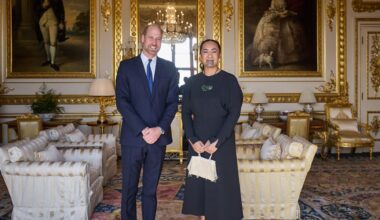 Māori Queen Meets with Prince William in London