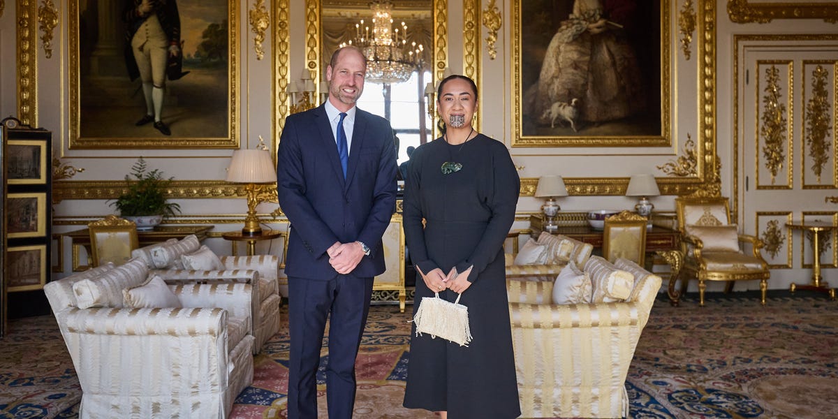 Māori Queen Meets with Prince William in London