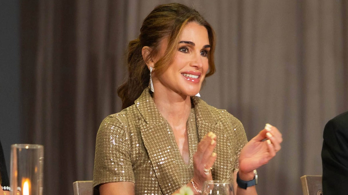 Why Queen Rania’s gold sequined look sends a message beyond fashion